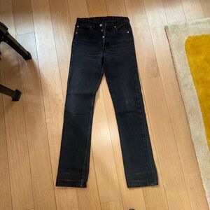 Levi's 501 Black Denim Jeans